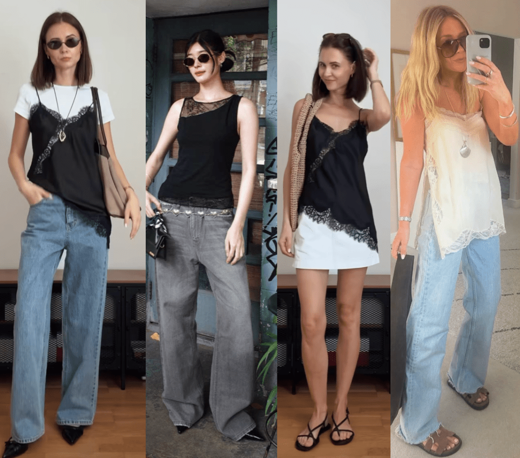 How to Wear Lace and Lace Trim as a Trend This Fall - Personal Stylist Los  Angeles